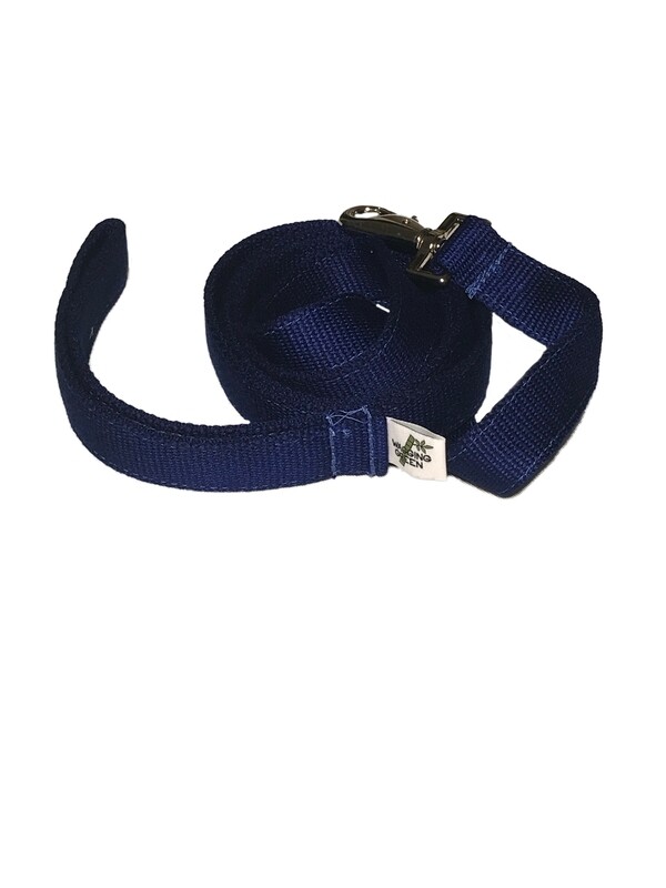 Eco Friendly Bamboo Single Layer Dog Leash - Deep Sea (dark blue)