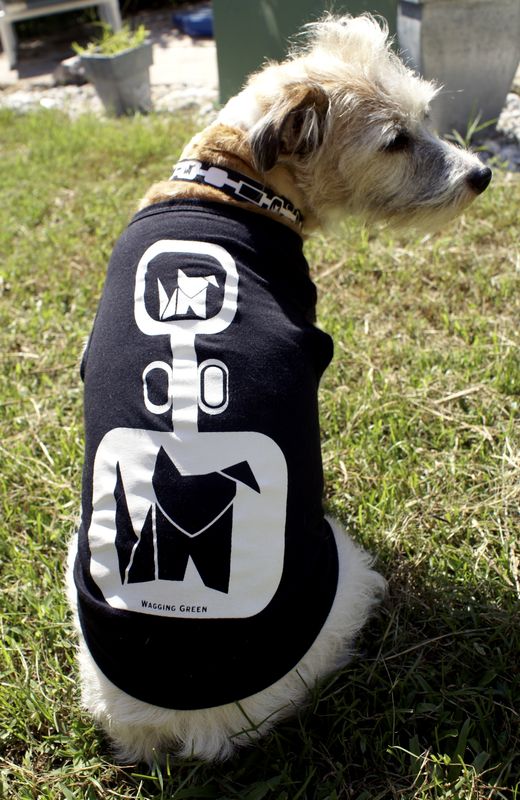 Eco Friendly Bamboo Saving The Earth Series Dog T-Shirt - Mod Dog