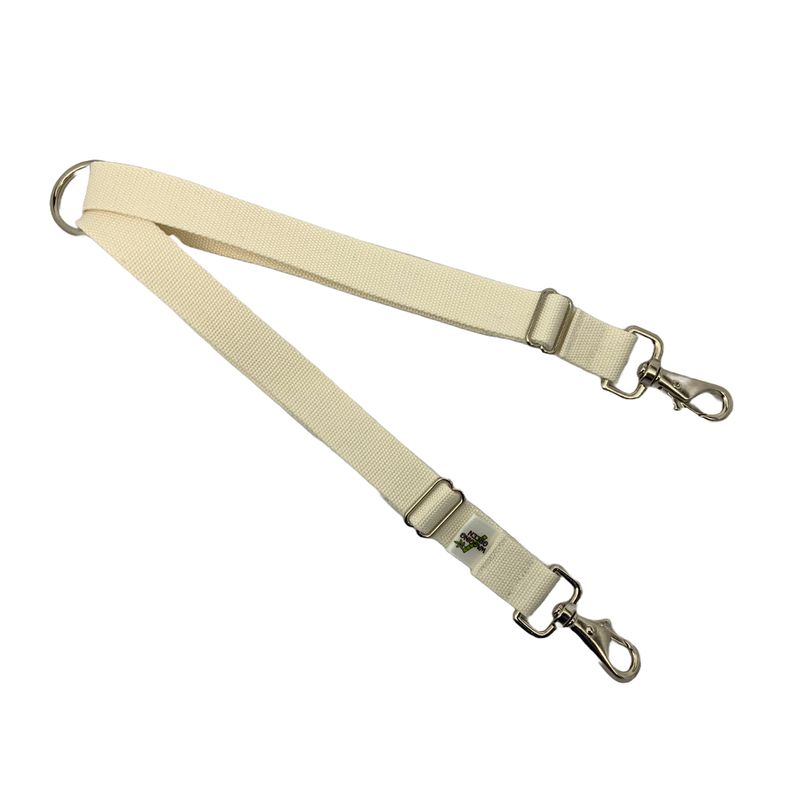Eco Friendly Bamboo Tandem Leash Accessory - Natural