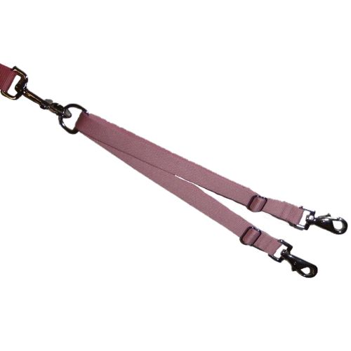 Eco Friendly Bamboo Tandem Leash Accessory - Seashell