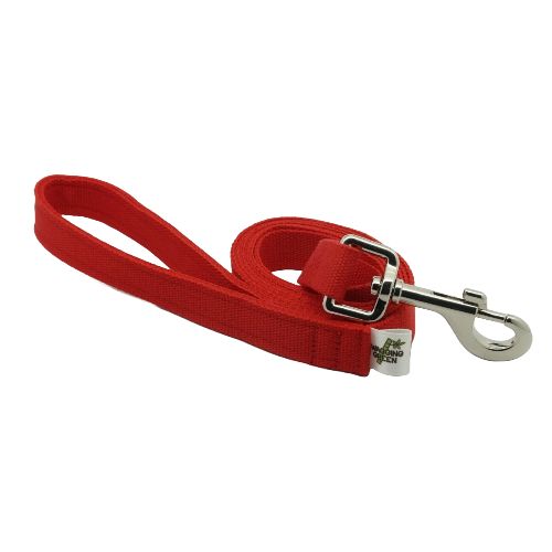 Eco Friendly Bamboo Single Layer Dog Leash - Berry