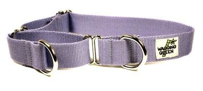 Eco Friendly Bamboo Martingale Dog Collar - Lilac