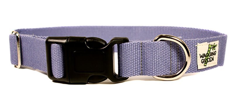 Eco Friendly Bamboo Double Layer Dog Collar - Spring Lilac