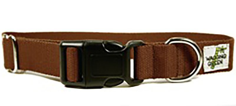 Eco Friendly Bamboo Double Layer Dog Collar - Tree Bark