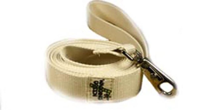 Eco Friendly Bamboo Double Layer Dog Leash - Natural (undyed)