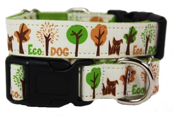 Eco Friendly Bamboo Saving The Earth Series Dog Collars - Eco Dog