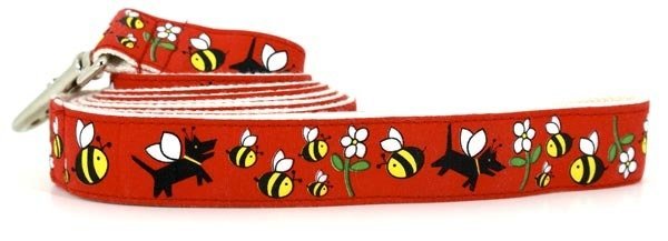 Eco Friendly Bamboo Saving The Earth Collection Dog Leash - Honey Bee