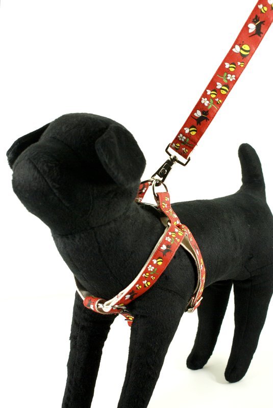 Eco Friendly Bamboo Saving The Earth Collection Dog Harness - Honey Bee