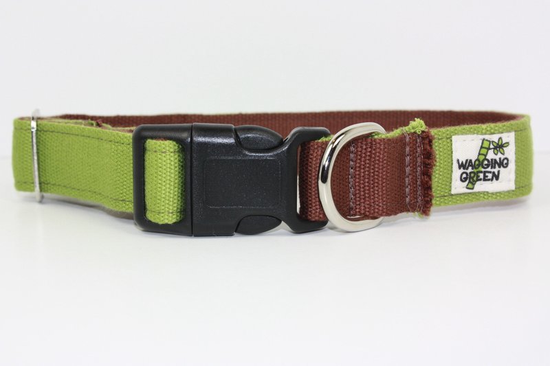 Eco Friendly Bamboo Eco Hip Series Dog Collar - Woodsy