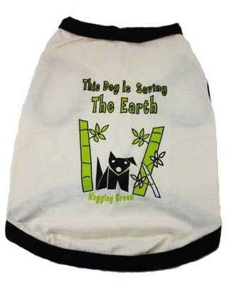 Eco Friendly Bamboo Saving The Earth Series Dog T-Shirt - Saving the Earth