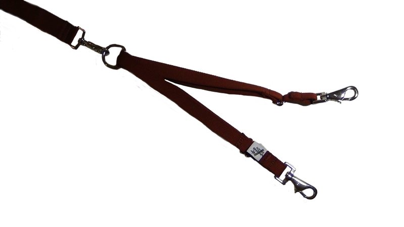 Eco Friendly Bamboo Tandem Leash Accessory - Tree Bark