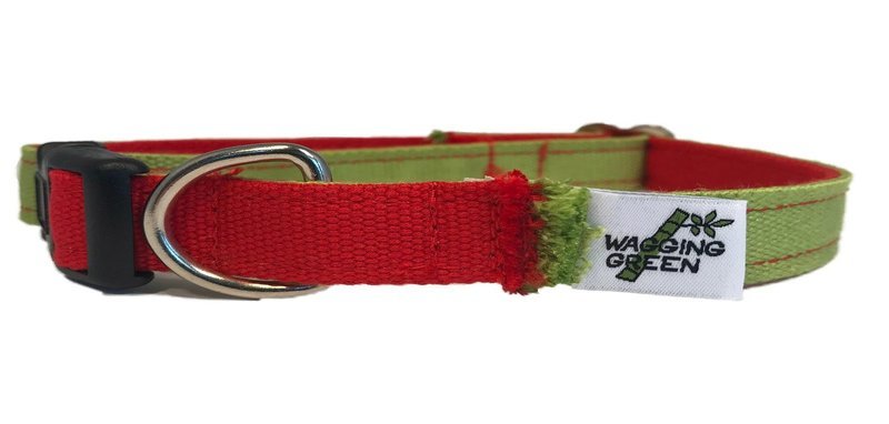 Eco Friendly Bamboo Eco Hip Series Dog Collar - Yuletide