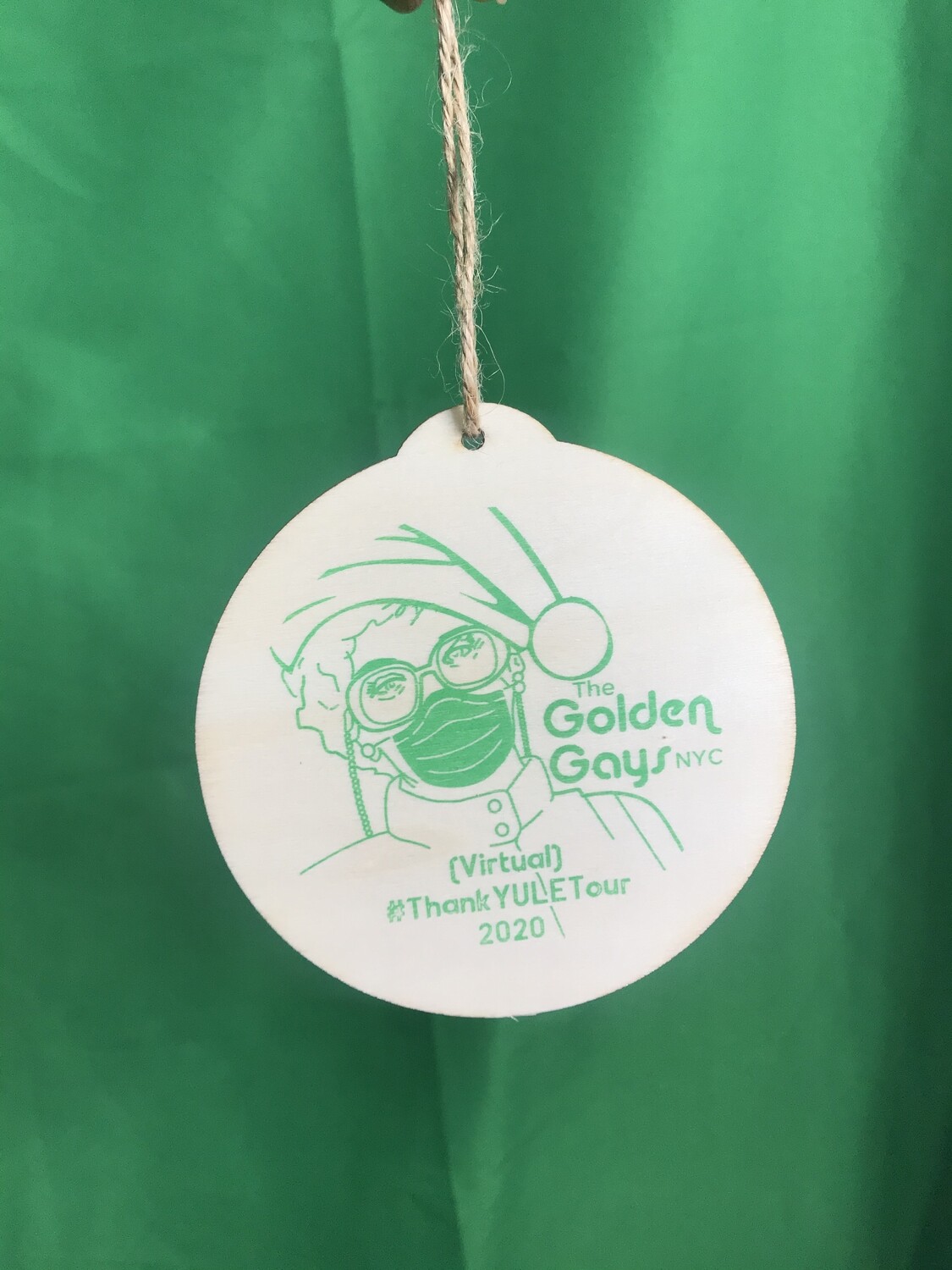 ORNAMENT - GGNYC Thank Yule (Virtual) Tour 2020 - EXTREMELY LIMITED 1 for $5 2 for $8