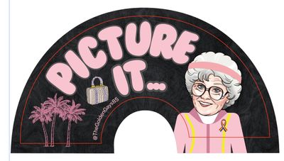 Fan - Clack Fan - #TokenSophia clack fan - Pink - Picture it