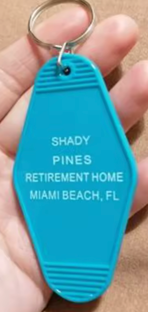 Keychain - Blue - Shady Pines
