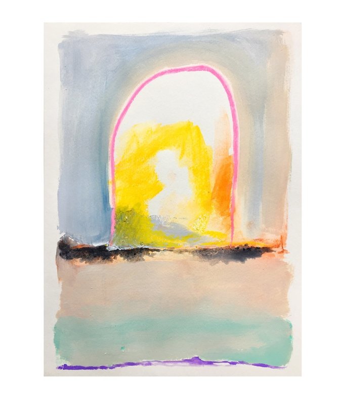 Glowing Gates Triptych