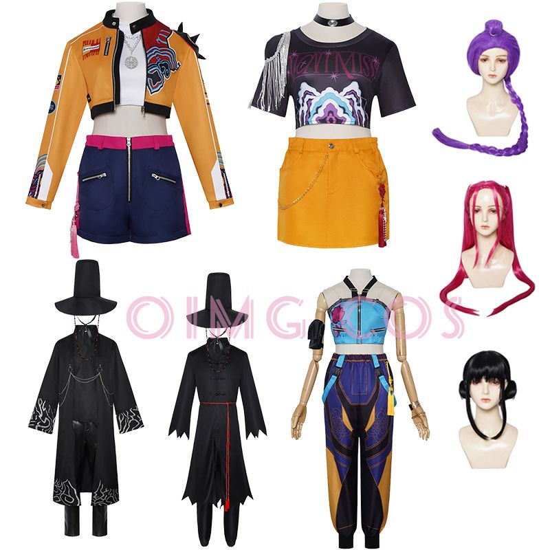 K-POP Demon Hunters Rumi Cosplay Costume Mira Zoe Adult Kids Carnival Halloween Anime Party Costumes Masquerade Game