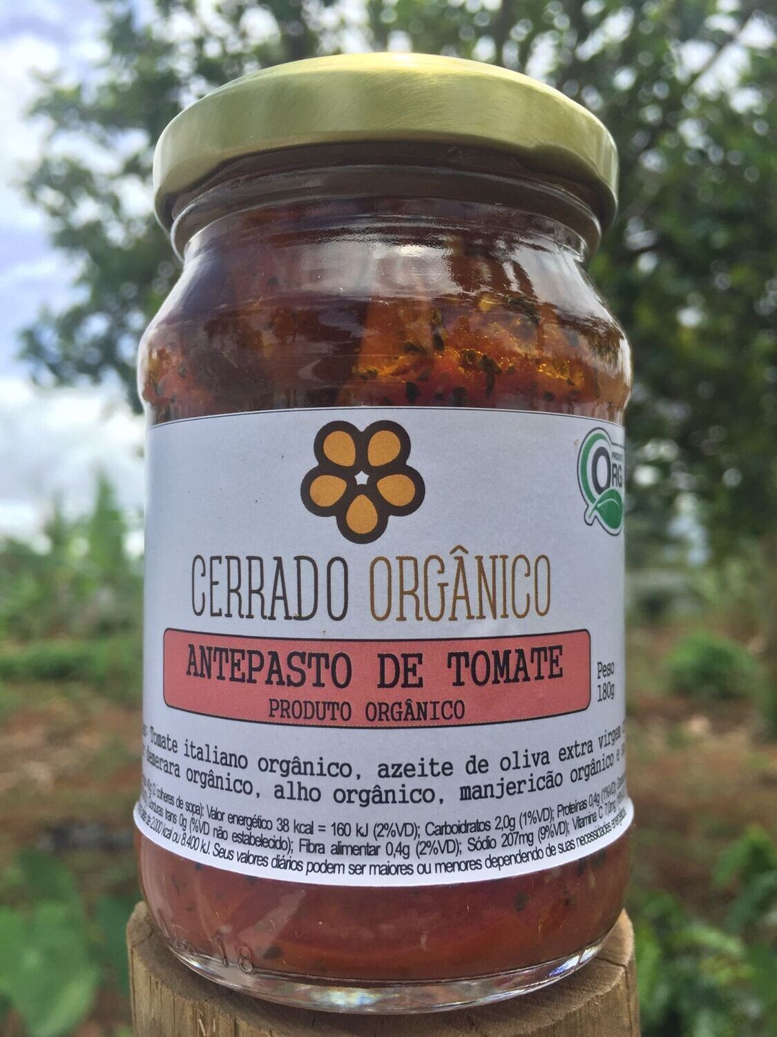 Antepasto de Tomate Orgânico