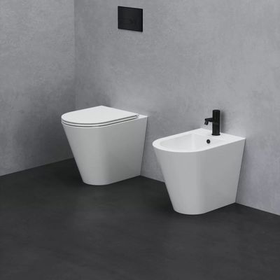 SERIE FORMA IGIENICI FILO PARETE IN CERAMICA - AZZURRA