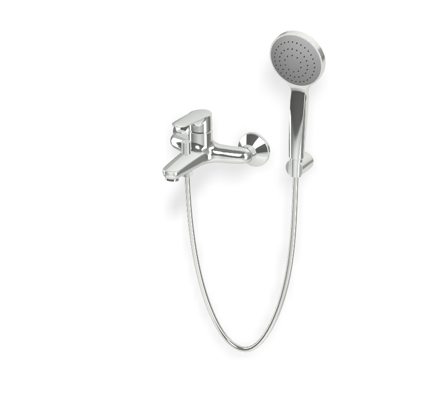 SERIE MAST MISCELATORE MONOCOMANTO OTTONE CROMATO