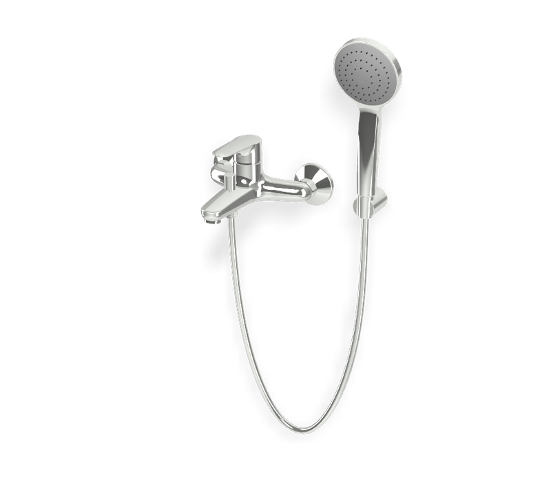 SERIE MAST MISCELATORE MONOCOMANTO OTTONE CROMATO