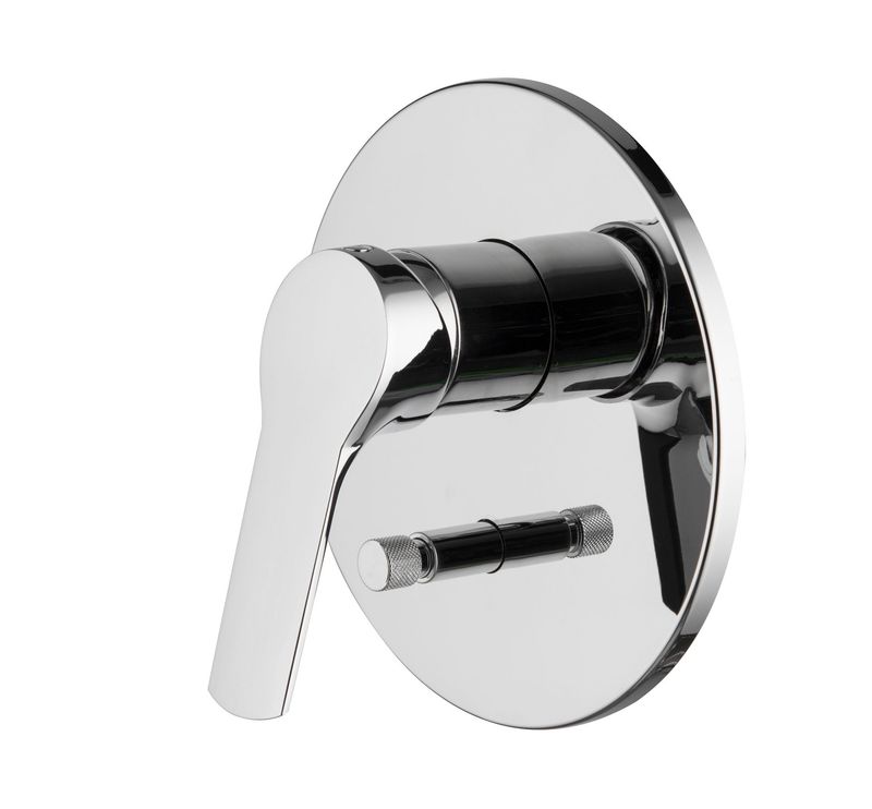 SERIE 4 MISCELATORE MONOCOMANDO OTTONE CROMATO