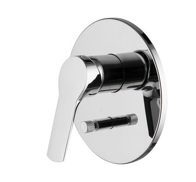 SERIE 4 MISCELATORE MONOCOMANDO OTTONE CROMATO