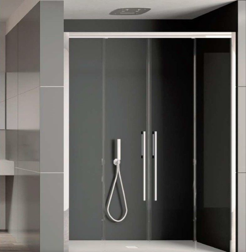 ITACA BOX DOCCIA 2 ANTE SCORREVOLI PER NICCHIA/ANGOLO CON PARETE FISSA ITACA BOX DOCCIA 2 ANTE SCORREVOLI PER NICCHIA/ANGOLO CON PARETE FISSA