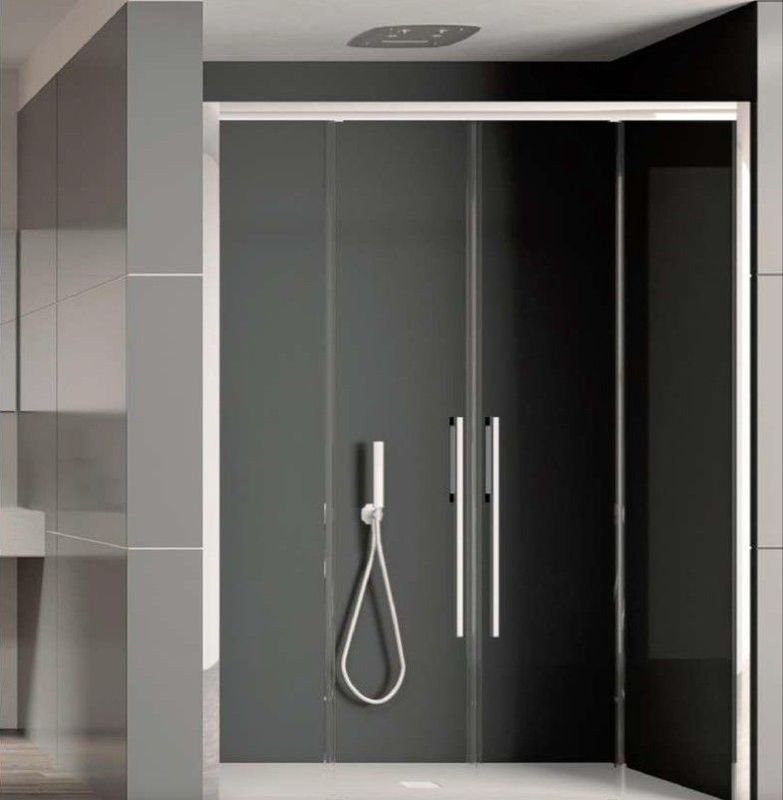 ITACA BOX DOCCIA 2 ANTE SCORREVOLI PER NICCHIA/ANGOLO CON PARETE FISSA ITACA BOX DOCCIA 2 ANTE SCORREVOLI PER NICCHIA/ANGOLO CON PARETE FISSA