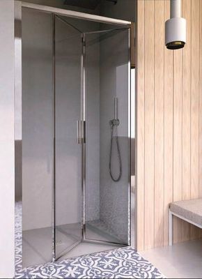 NICE BOX DOCCIA SOFFIETTO PER NICCHIA/AD ANGOLO CON PARETE FISSA