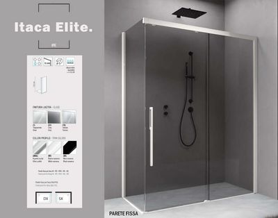 ITACA ELITE PORTA SCORREVOLE PER NICCHIA/ANGOLO CON PARETE FISSA