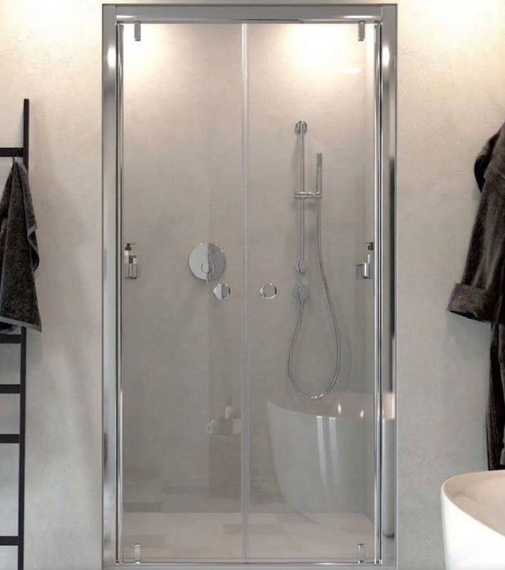 ITACA BOX DOCCIA SOFFIETTO PER NICCHIA/ANGOLO CON PARETE FISSA