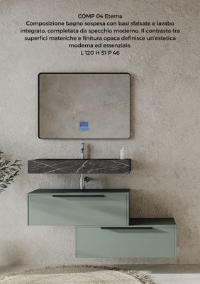 Composizione bagno ETERNA 4 salvia