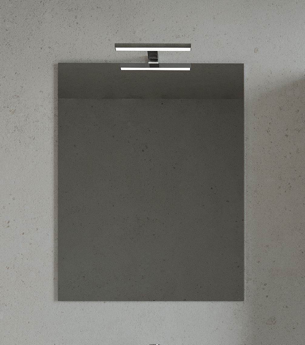 Specchio piano reversibile con LED