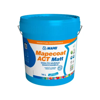 MAPECOAT ACT MATT - PITTURA A PROTEZIONE BIOLOGICA MAPECOAT ACT MATT - PITTURA A PROTEZIONE BIOLOGICA