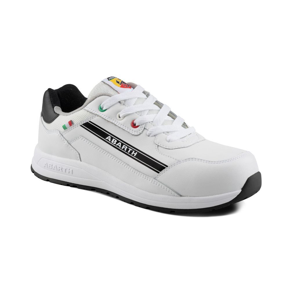 ABARTH 595 BLANCO - SCARPA ANTIFORTUNISTICA EN345 ABARTH 595 BLANCO - SCARPA ANTIFORTUNISTICA EN345