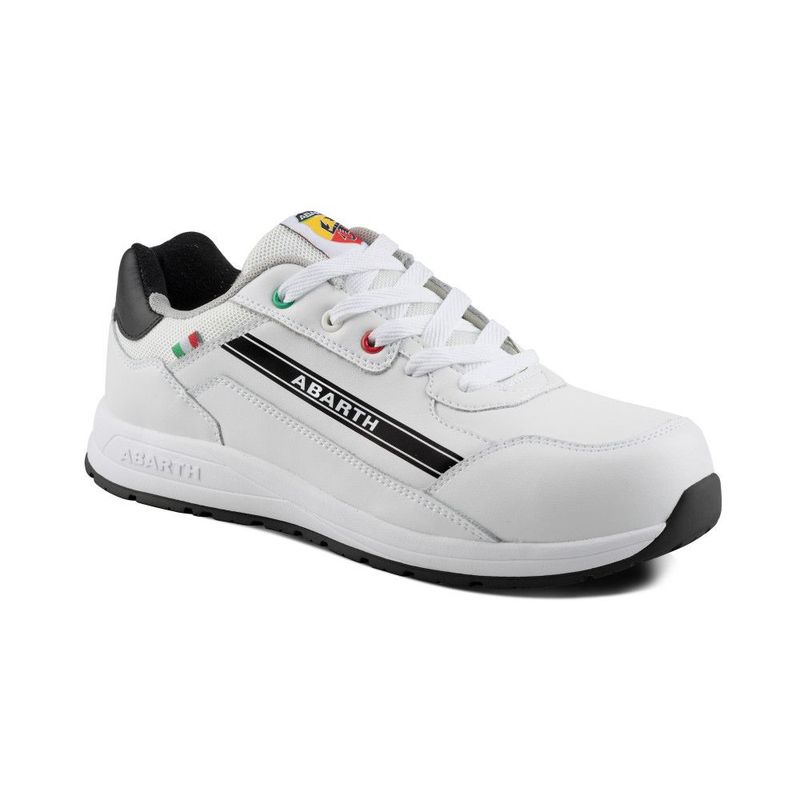 ABARTH 595 BLANCO - SCARPA ANTIFORTUNISTICA EN345 ABARTH 595 BLANCO - SCARPA ANTIFORTUNISTICA EN345