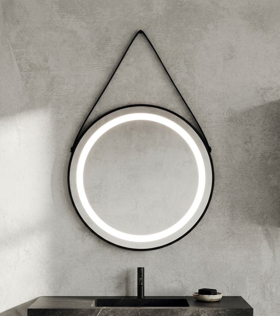 SPECCHIO CIRCOLARE CON FASCIA LED SPECCHIO CIRCOLARE CON FASCIA LED