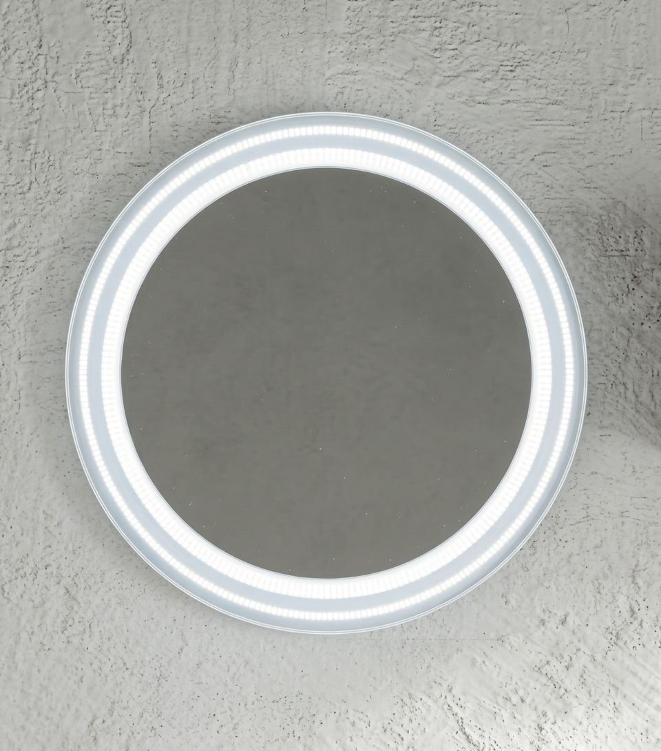 SPECCHIO CIRCOLARE CON FASCIA LED 75 CM SPECCHIO CIRCOLARE CON FASCIA LED 75 CM