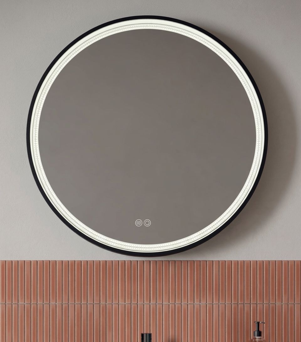 SPECCHIO CIRCOLARE DIAM. 60 CM CON CORNICE