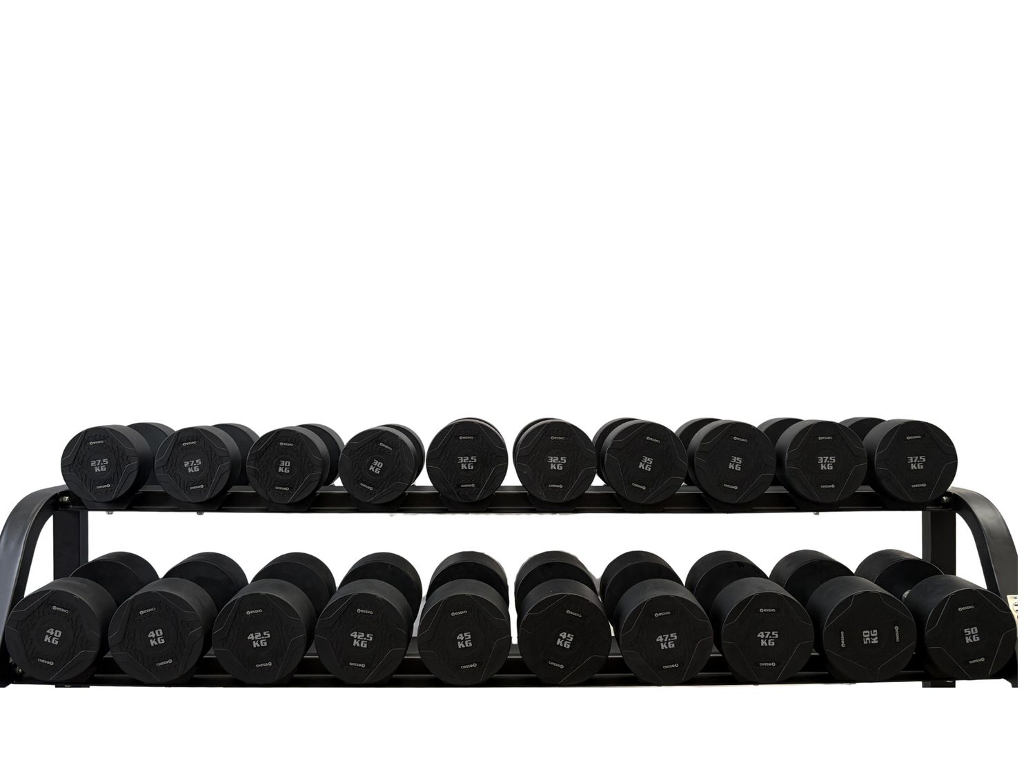 Neu - Hantelset schwarz (2.5 kg  - 50.00 kg )