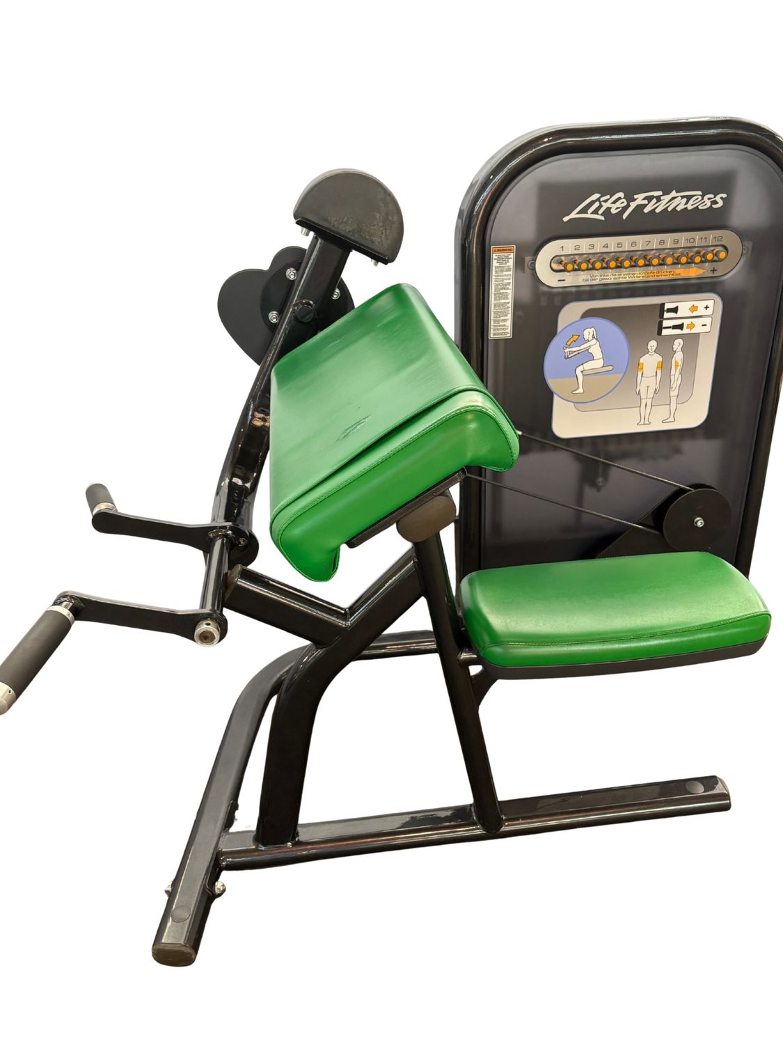 Gebraucht – Life Fitness Biceps Curl - Kompletter Zirkel vorhanden