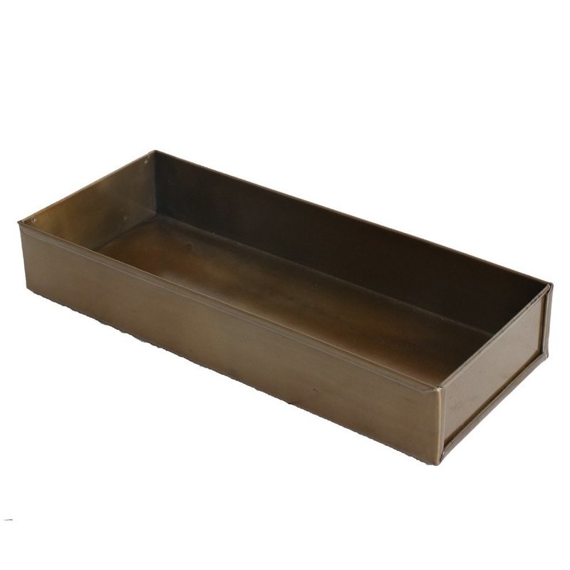 Pen Tray Antique Brass Finish