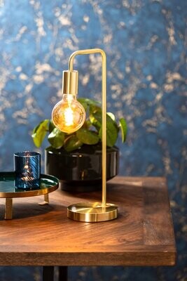 Table lamp CODY matt gold