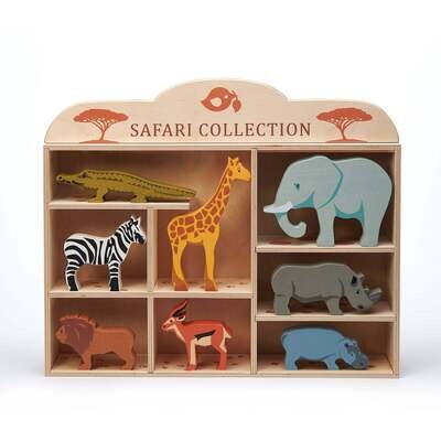 Safari Animals + Shelf