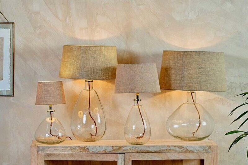 Dia Jute Lampshade - Natural - Large