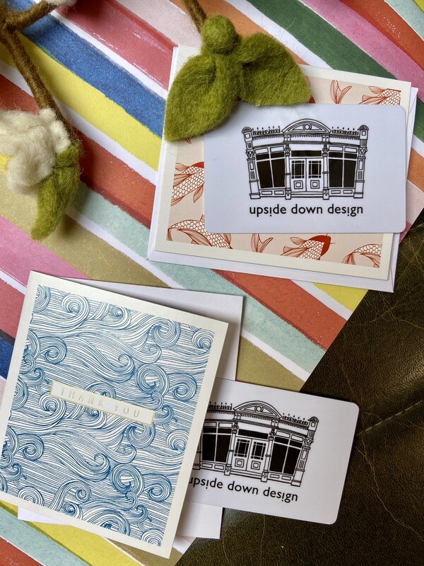 Upside Down Gift Voucher 100