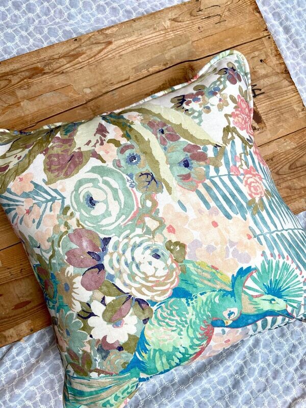 Cushion Rainforest Rabble - Sherbet