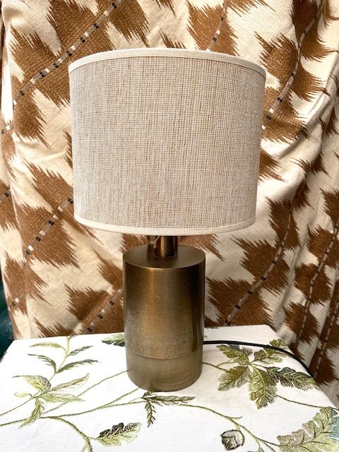 Shade cylinder BRESKA pearl white
