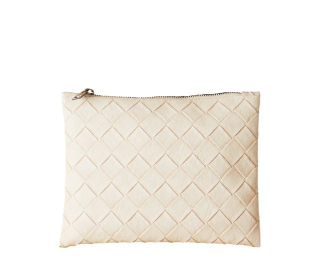 cream clutch